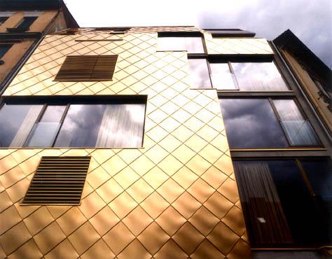 Copper for roofs and facades