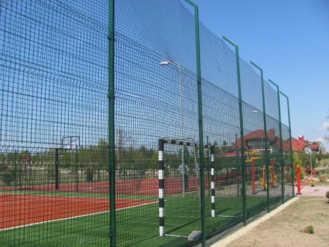 Sports facilities fencing systems