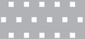 Square holes in square pitch