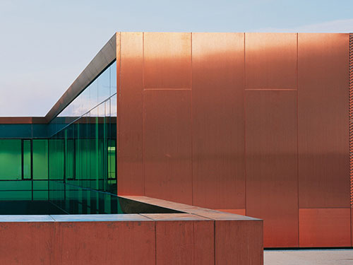 Copper for roofs and facades