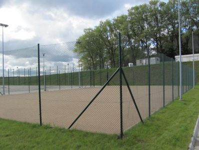 Stadionų, sporto aikštelių, teniso kortų aptvėrimai